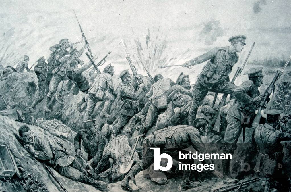 "L'esercito britannico ha catturato Hill 60" 1915