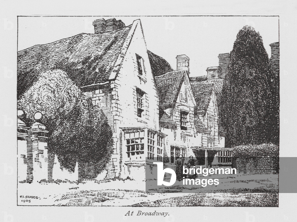 Am Broadway (Litho)