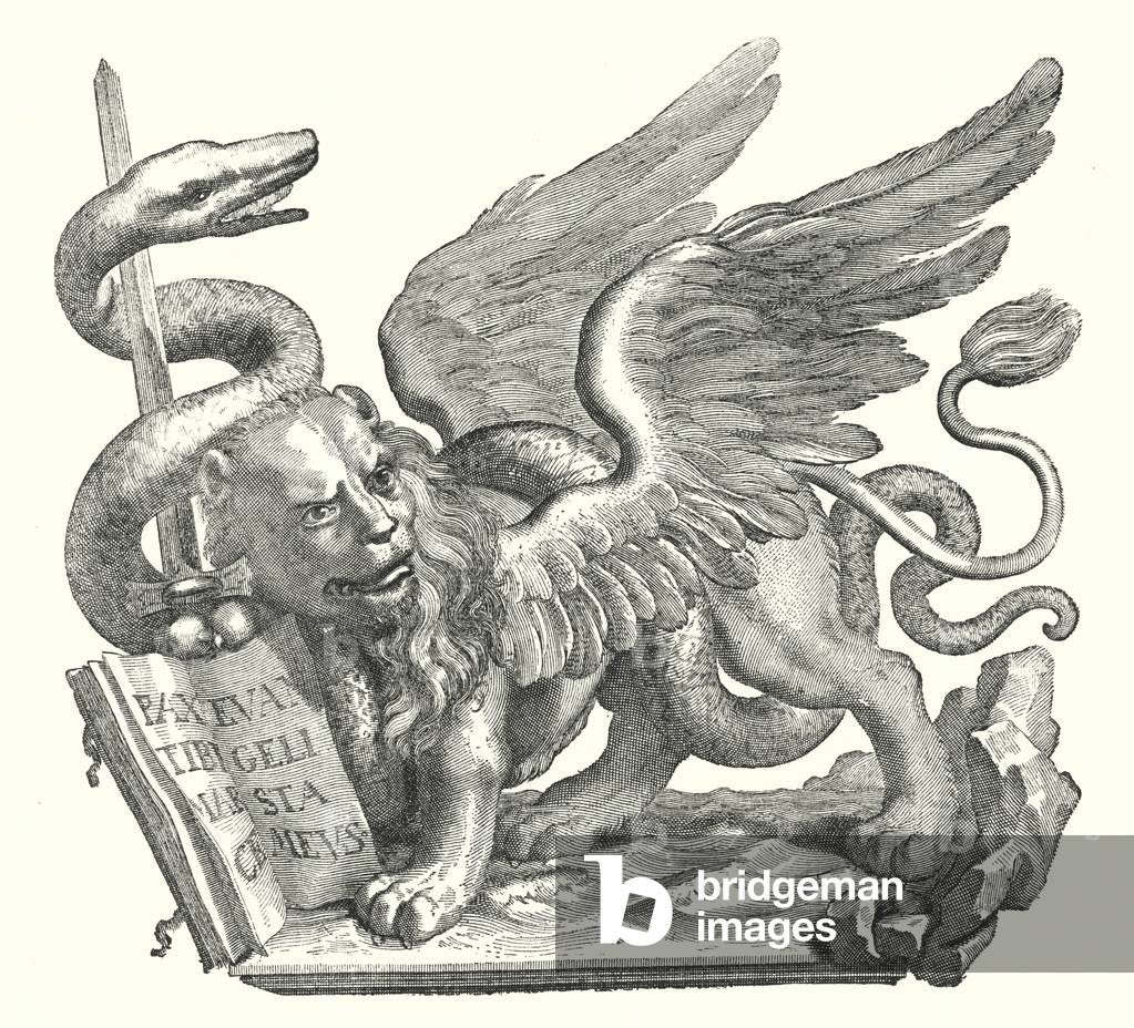 Il leone di Venezia (incisione)