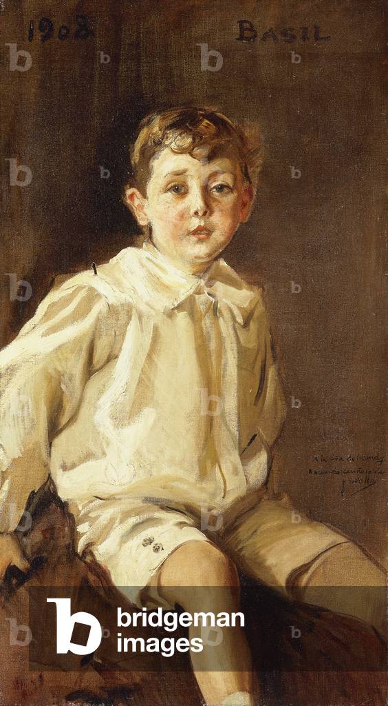 Immagine di Dipinto "Un ritratto di basilico mundy", 1908 di Joaquin Sorolla y Bastida