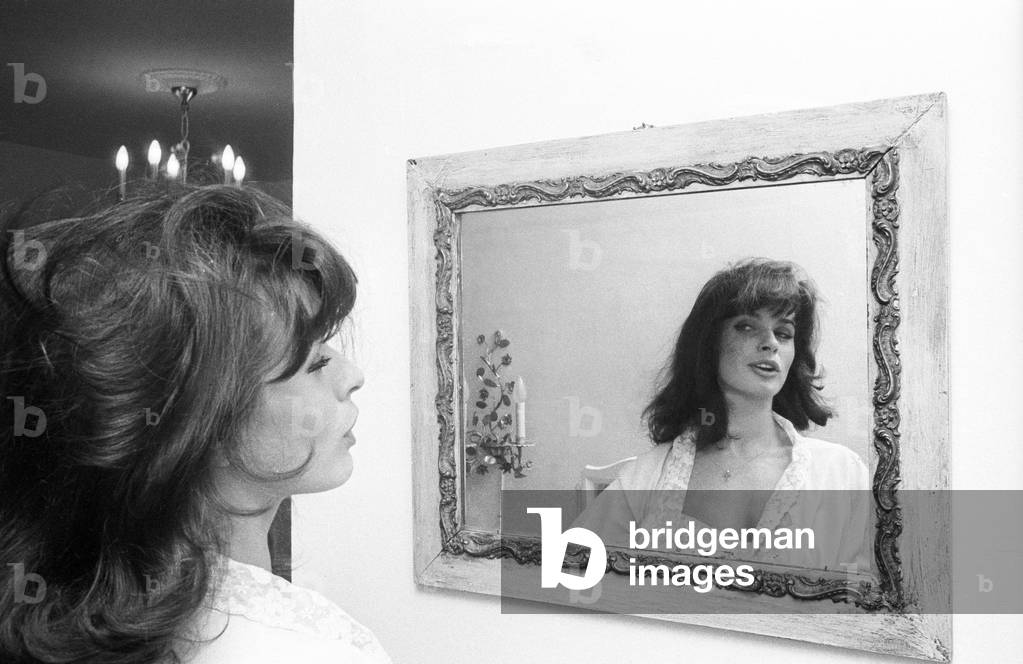 Image de Photographie représentant Senta Berger par Pat Morin, b/w