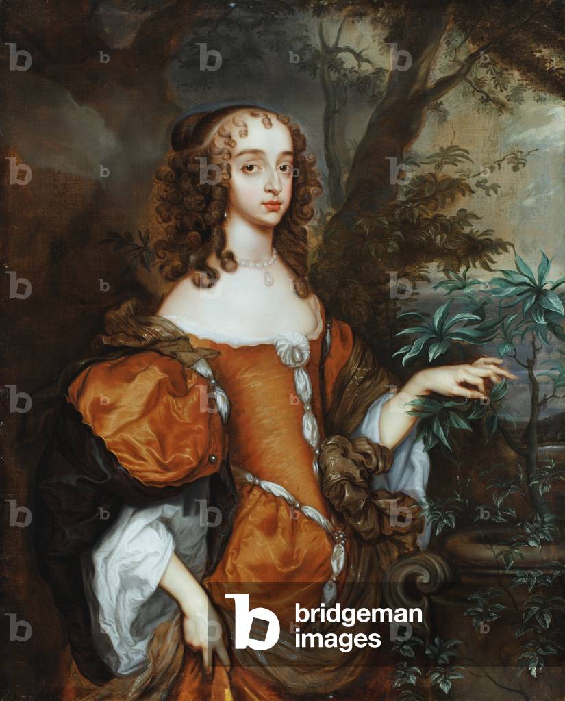 Porträt von Mary, Prinzessin Royal und Prinzessin von Orange (Öl auf Leinwand)