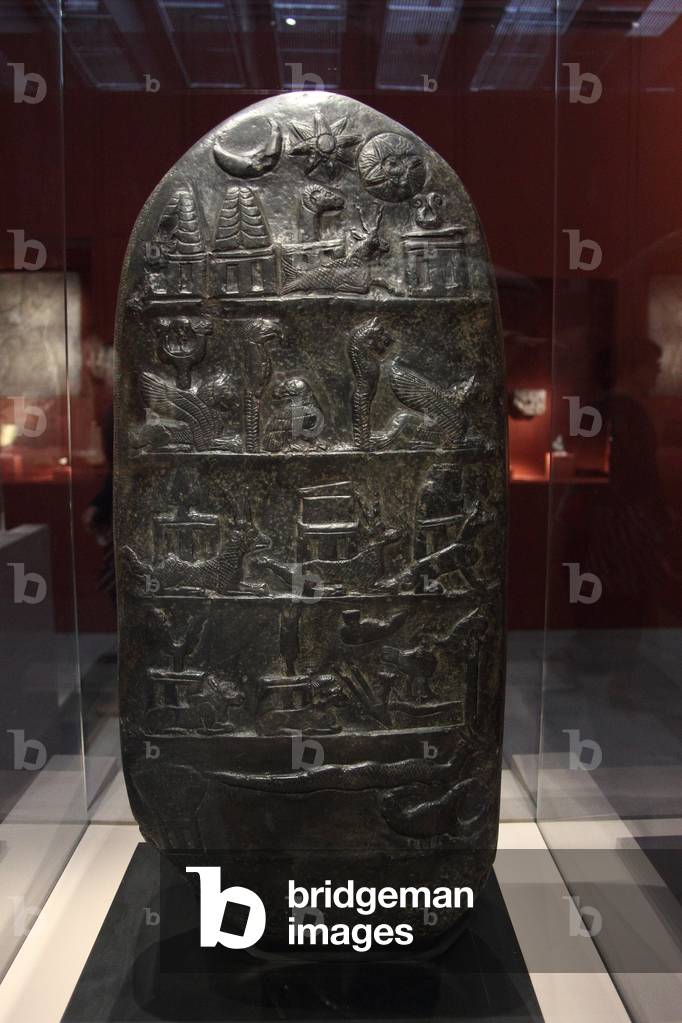 Image of Photography depicting Oriental antiquite: stele (or kudurru by Sebastien Beaucourt