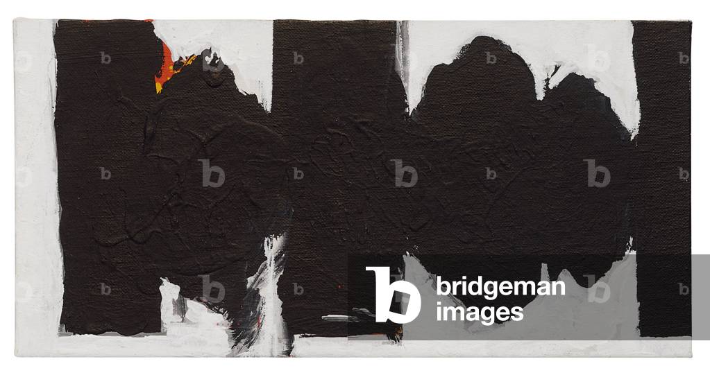 Mural Study, 1974 (acrylic on canvas mounted on panel)