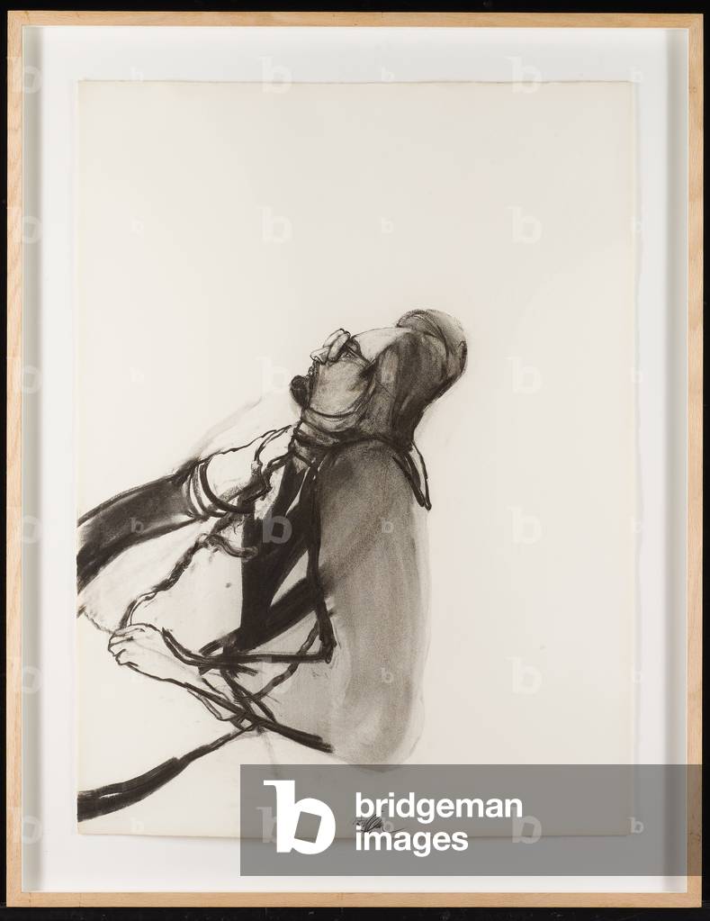 Image of Drawing depicting Portraits of Jacques Kerchache 1971 by Sam Szafran