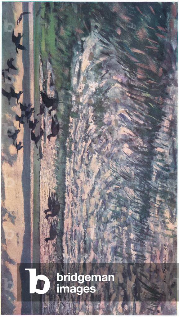 Marée printanière (litho)