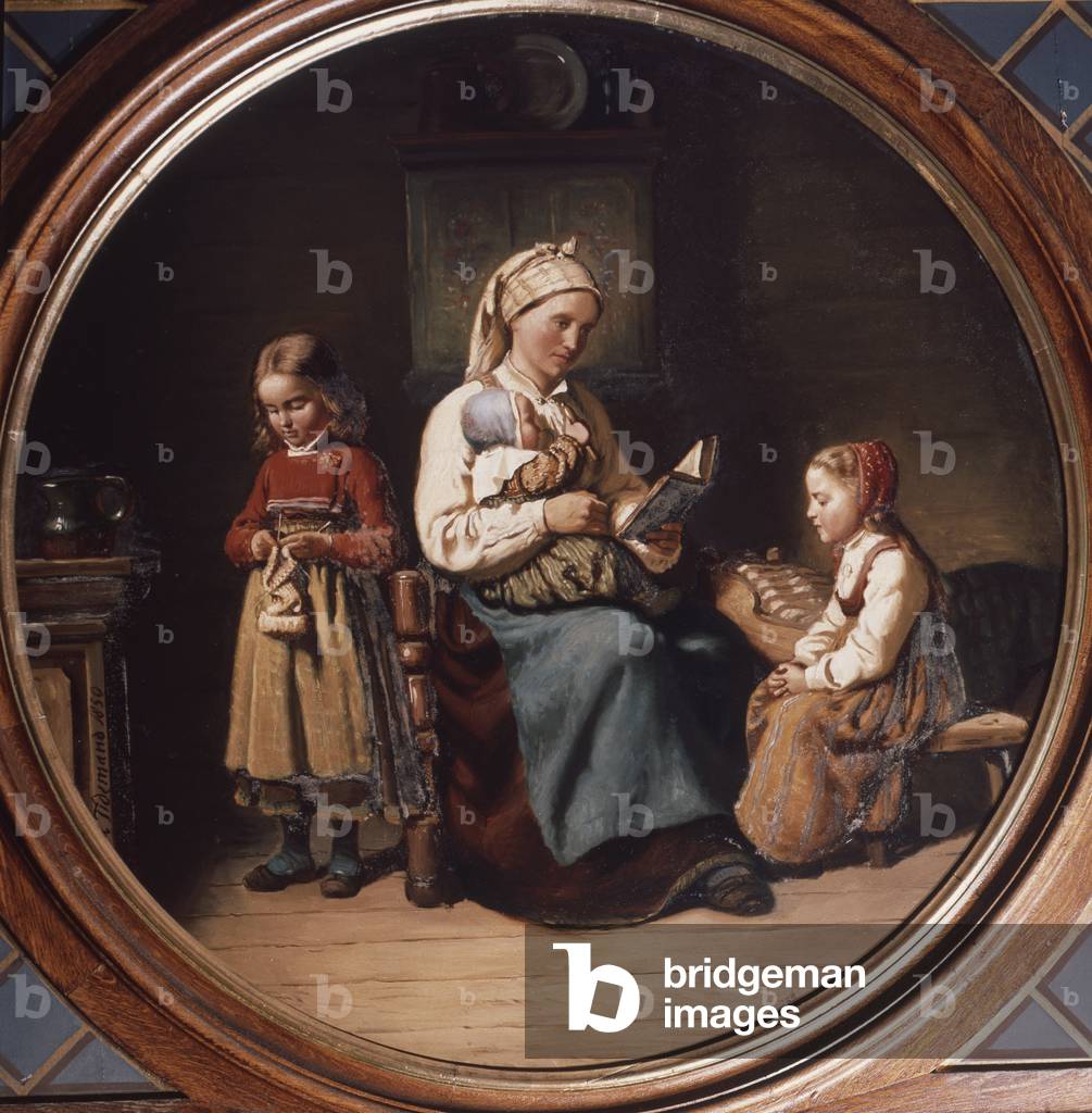 Mutterlehre, 1850 (Öl)