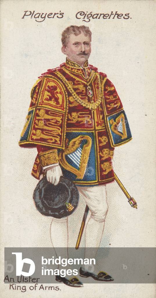 Bild von Druck "Zigarettenkarte des Spielers: An Ulster King of Arms" 1911