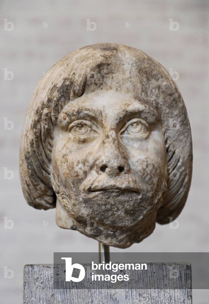 Ritratto di uomo germanica. IV secolo d.C.