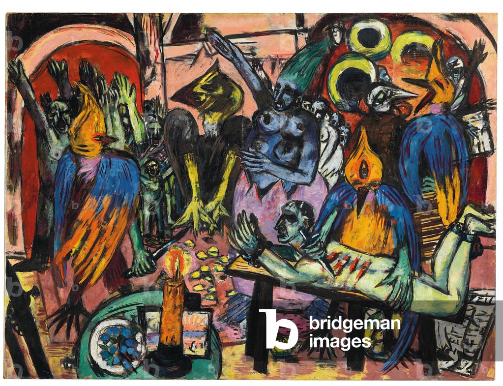 Hölle der Vögel, 1937-38 (olio su tela)