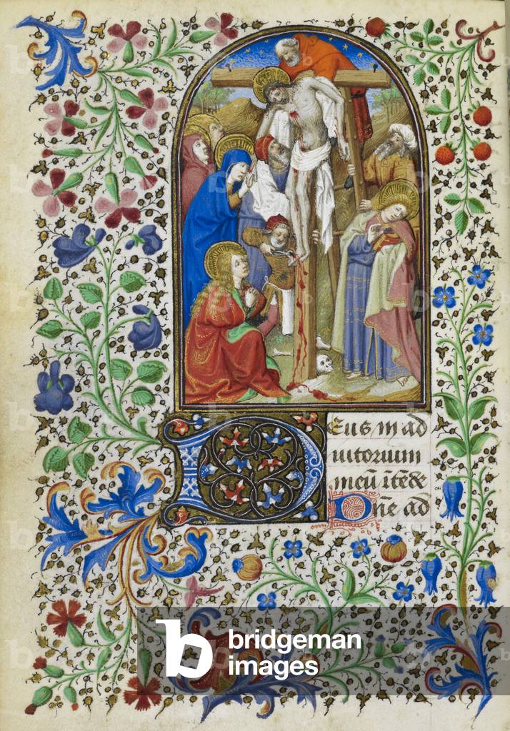 "Miniatur der Ablagerung Christi"