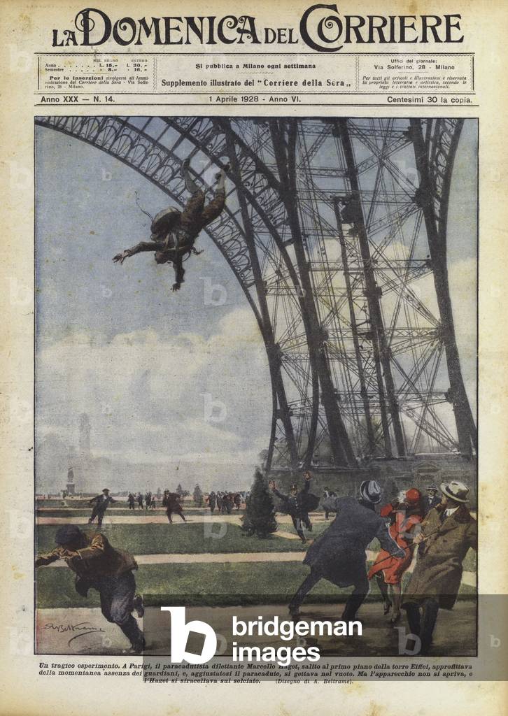 Un tragico esperimento (colour litho)