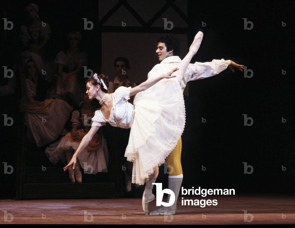 "La Fille Mal Gardee (Foto)" 1986 von Dee Conway