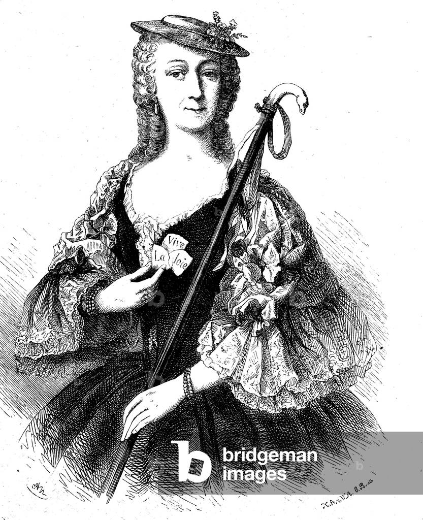 "Luise Dorothea von Sachsen-Meiningen" 1892, b/w