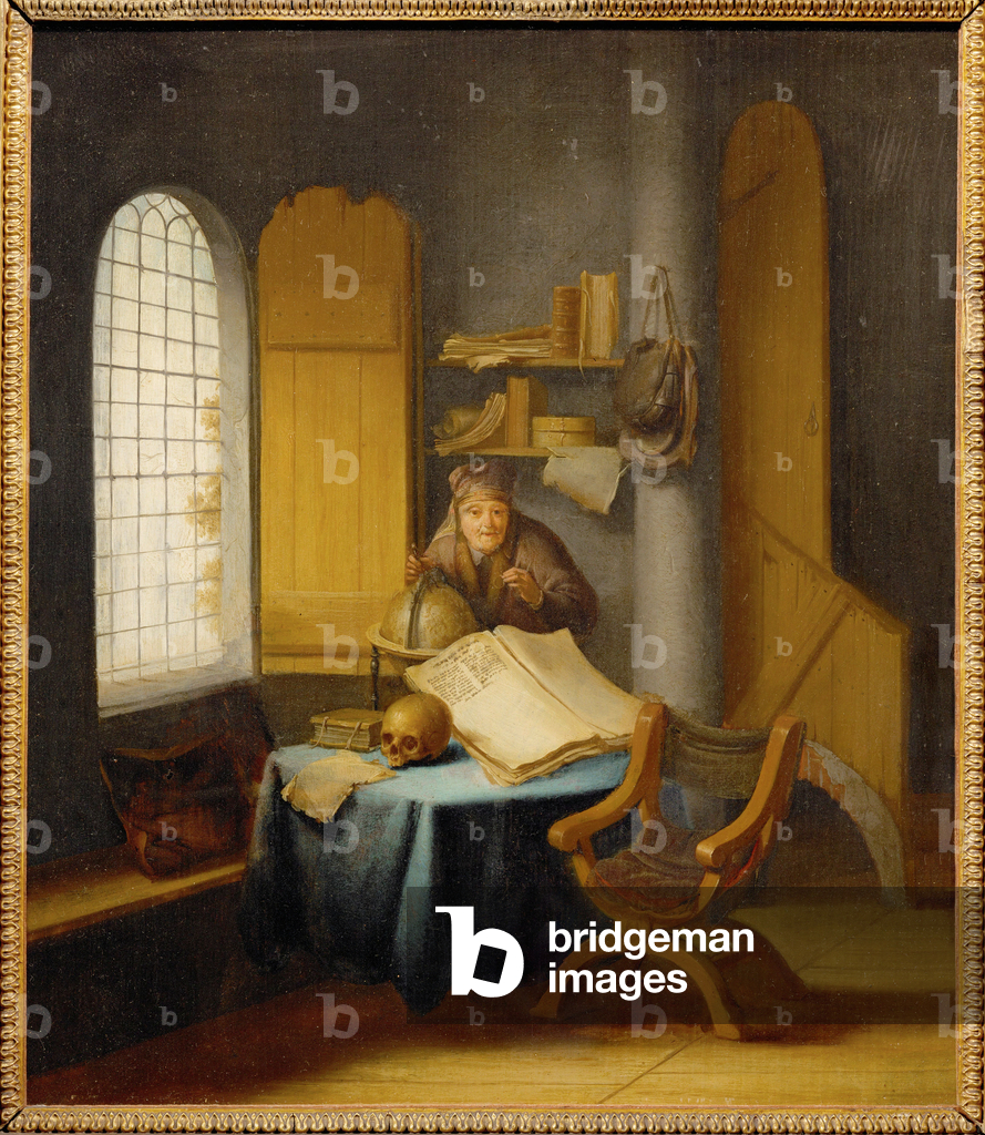 Immagine di Dipinto "Uno studioso nel suo studio ..." di Jacob van Spreeuwen