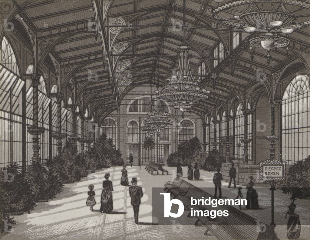 Sprudelcolonnade, Interieur (lito)