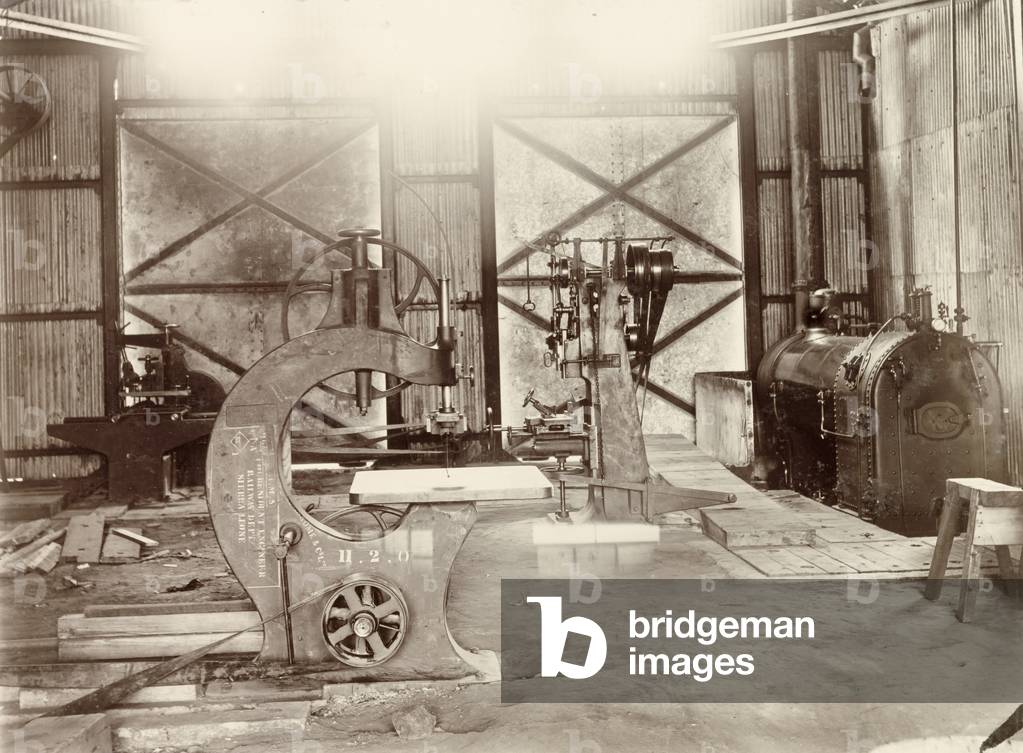 Immagine di Fotografia "[Cline] Workshop di città" 1898, b/w