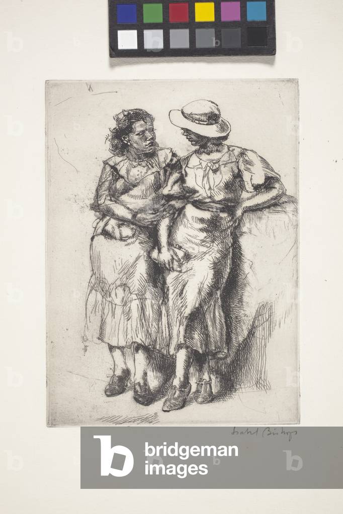 Noon Hour, 1934 (gravure)