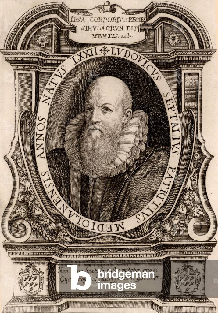 Immagine di Incisione "Ludovico Settala (c1550-1633)", b/w