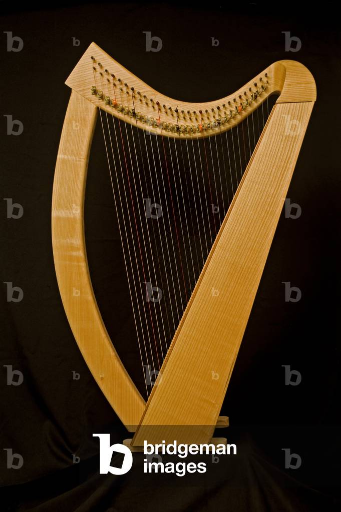 Image of Clarsach style Celtic Harp
