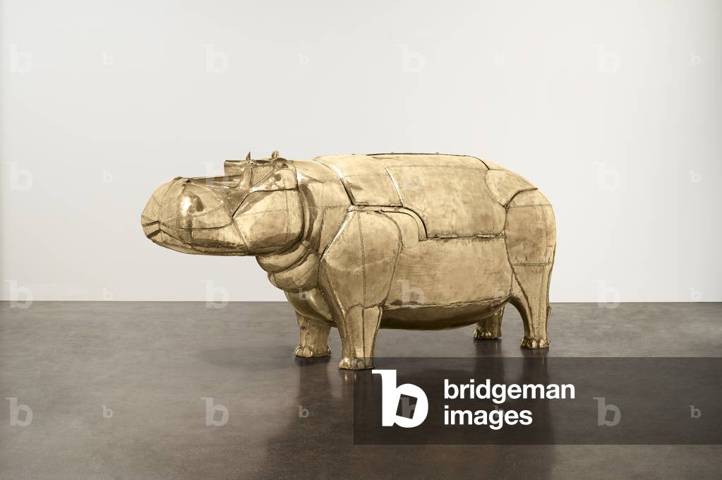 'Hippopotame I' Bathtub, 1968 (welded brass and copper)