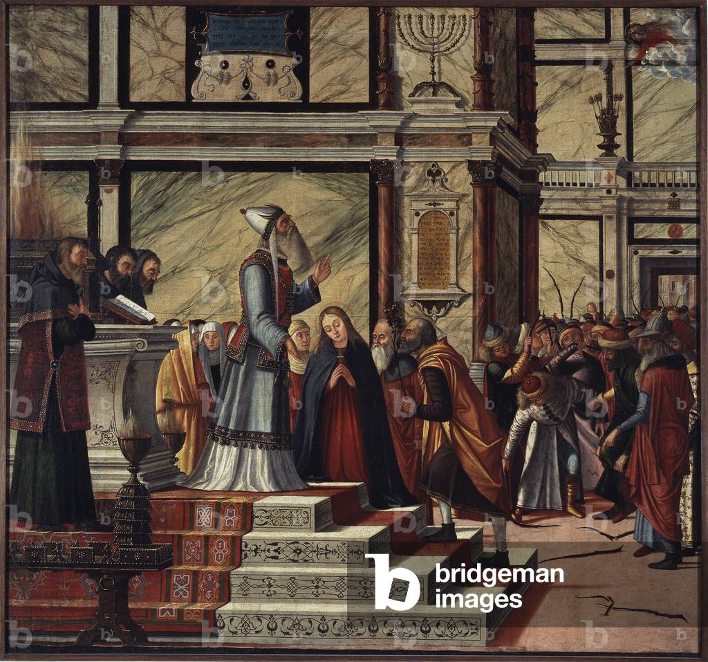 Image de Peinture représentant Mariage de la Vierge 1502 par Vittore Carpaccio