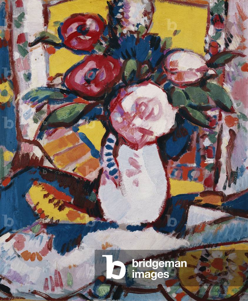 Bouquet de Fleurs, c. 1910 (olio su tavola)