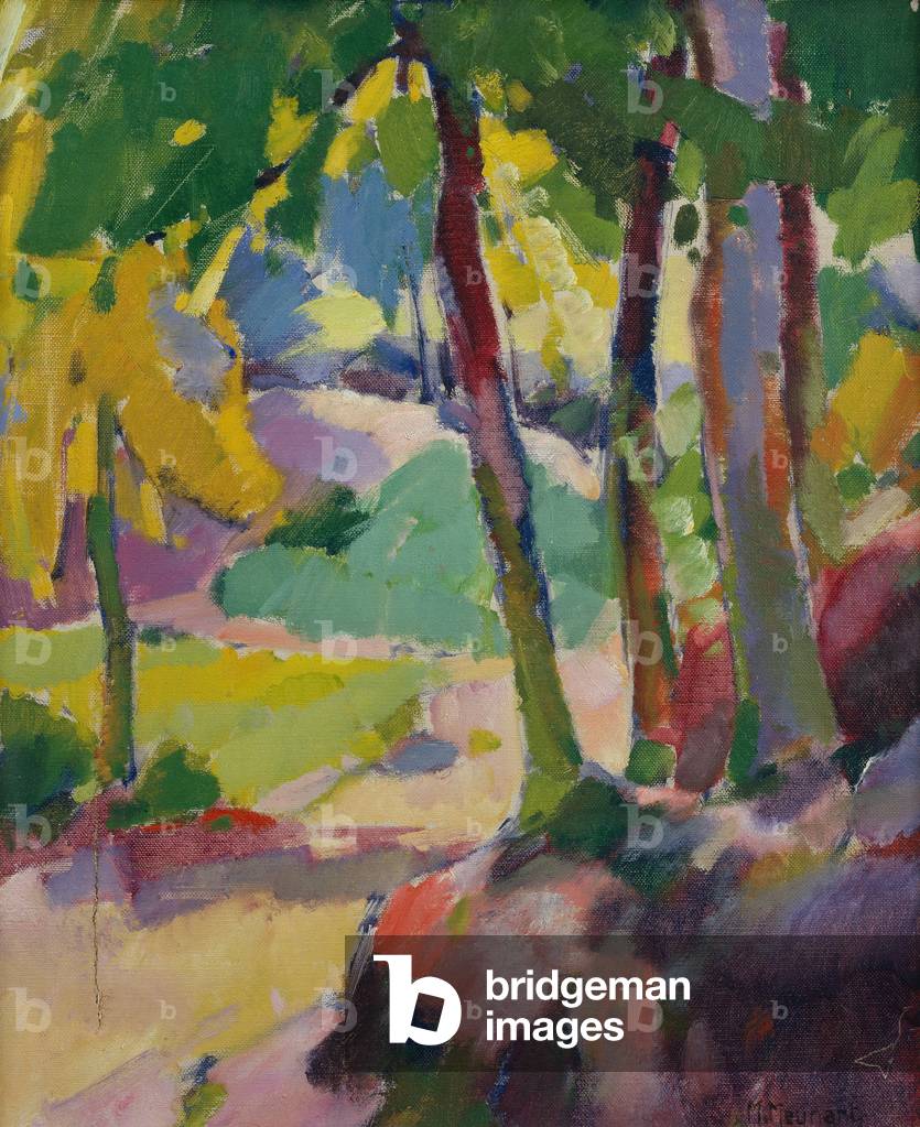 Sommerlandschaft (Öl auf Leinwand)