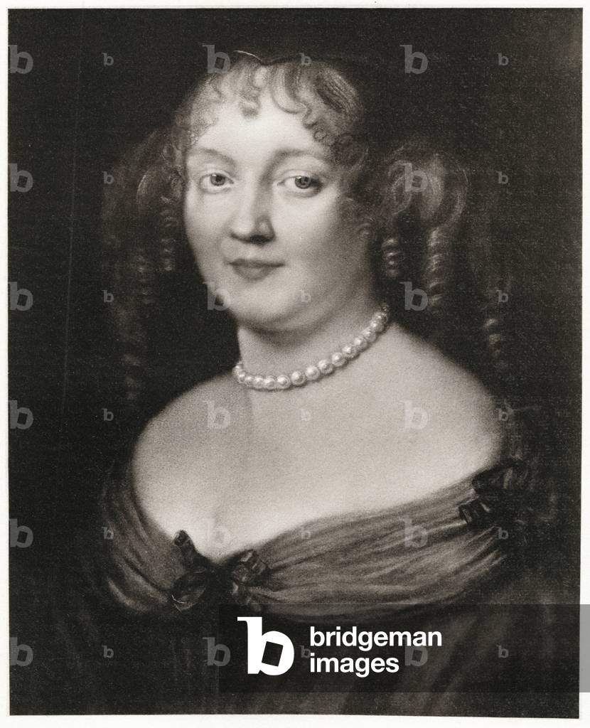 Marie de Rabutin-Chantal, Marquise de Sévigné, 1884-90 (Fototypie)