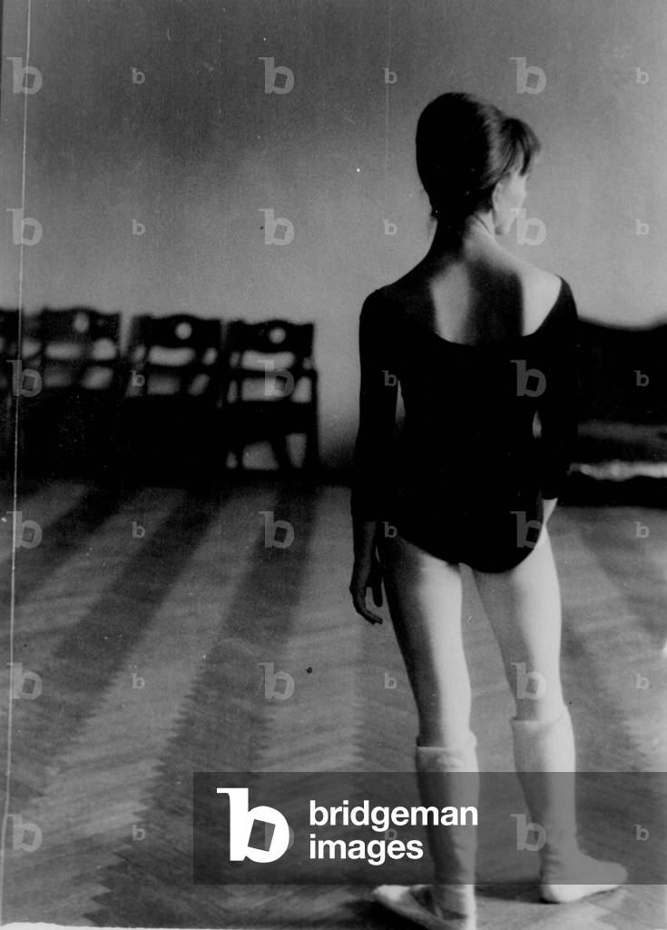 Alle prove, Teatro Bolshoi, Mosca, 1970 (foto b/n)