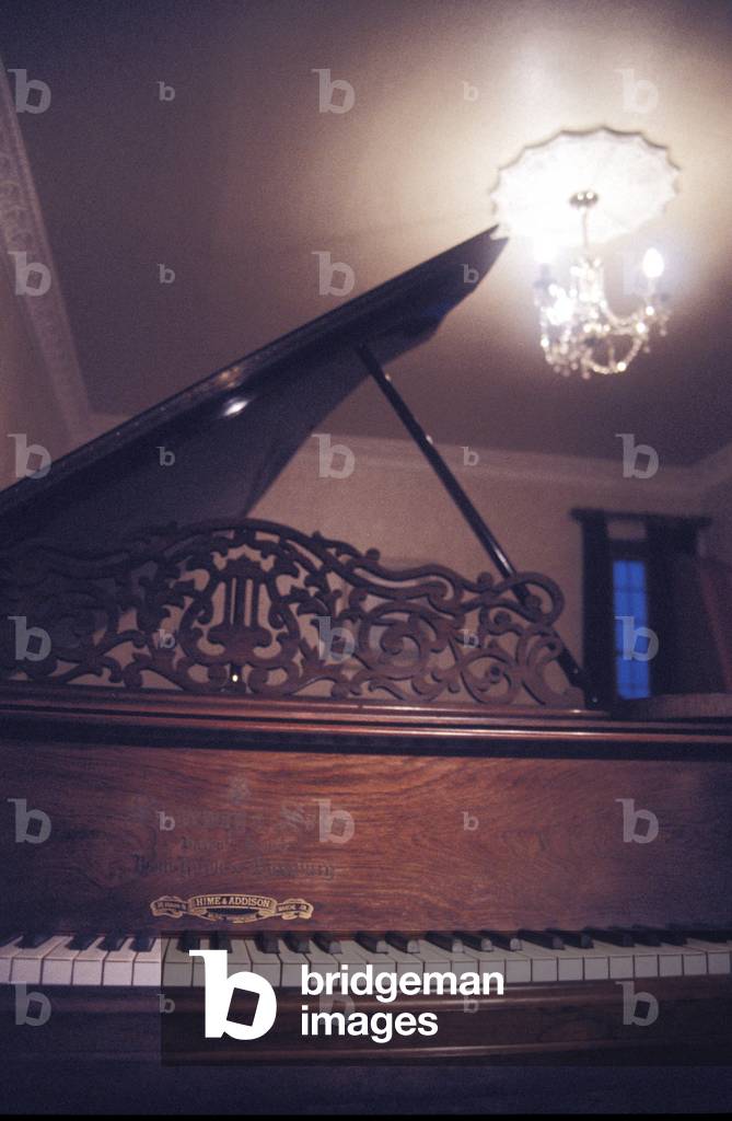 Bild von Fotografie "InstrumenteKeyboard Piano (Flügel)" von Chris Stock