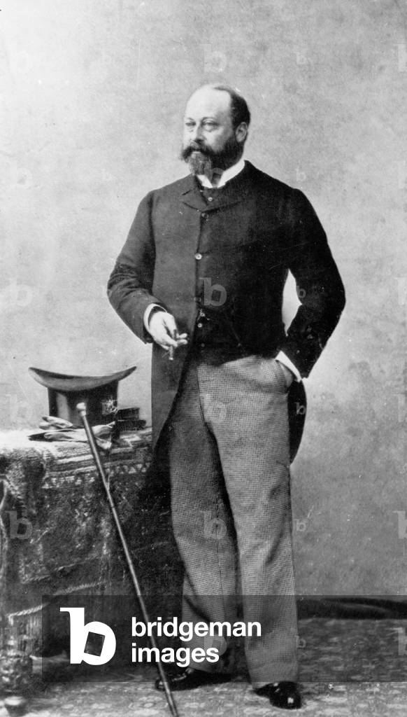 Edward VII at the time when he was prince of Wales photo Nadar 1894