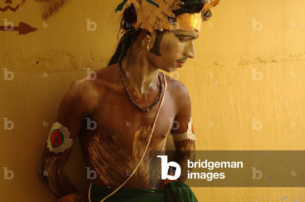 Draupadi Goddess Great Festival, Udappuwa, Sri Lanka. July 17, 2005.  (photo)