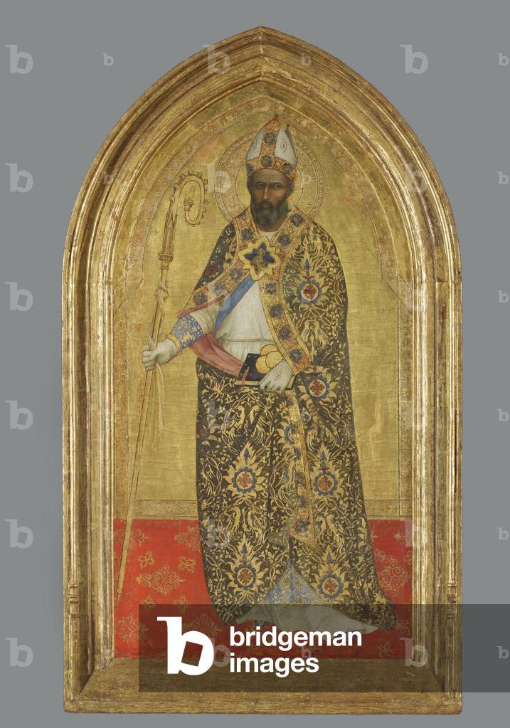 "San Nicola di Bari", c.1360-65 di Nardo di Cione