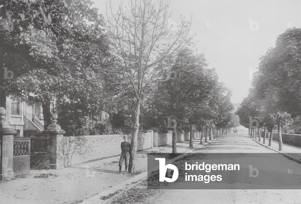 Bild von Fotografie "Barnstaple: Victoria Road (s/w-Foto)" 1801 von English photographer