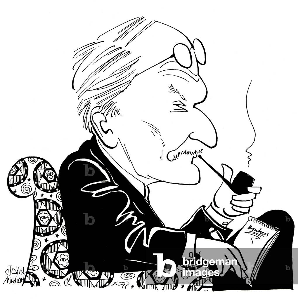 C G Jung, Karikatur von John Minnion