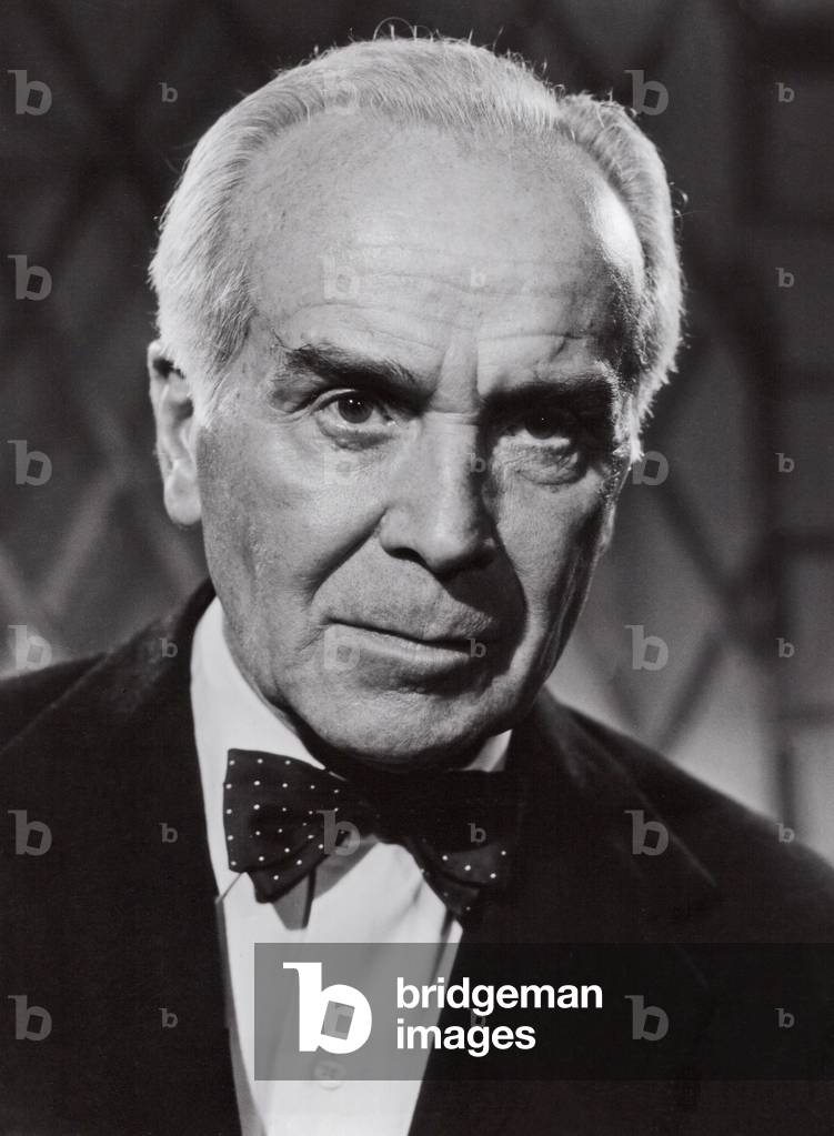 "L'attore e autore tedesco Walter Rilla nel film «Das Testament des Dr Mabuse»" 1962