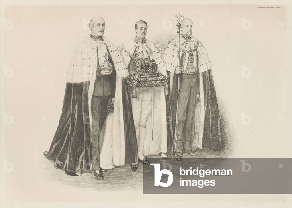 Krönung von König Edward VII., 1902 (Druck)