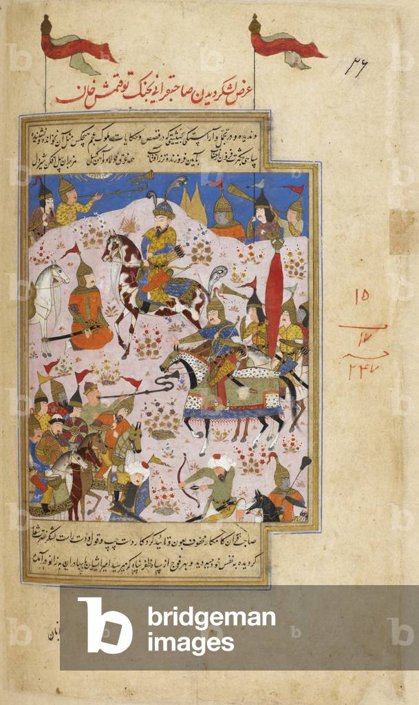 Timur petitioned by his army