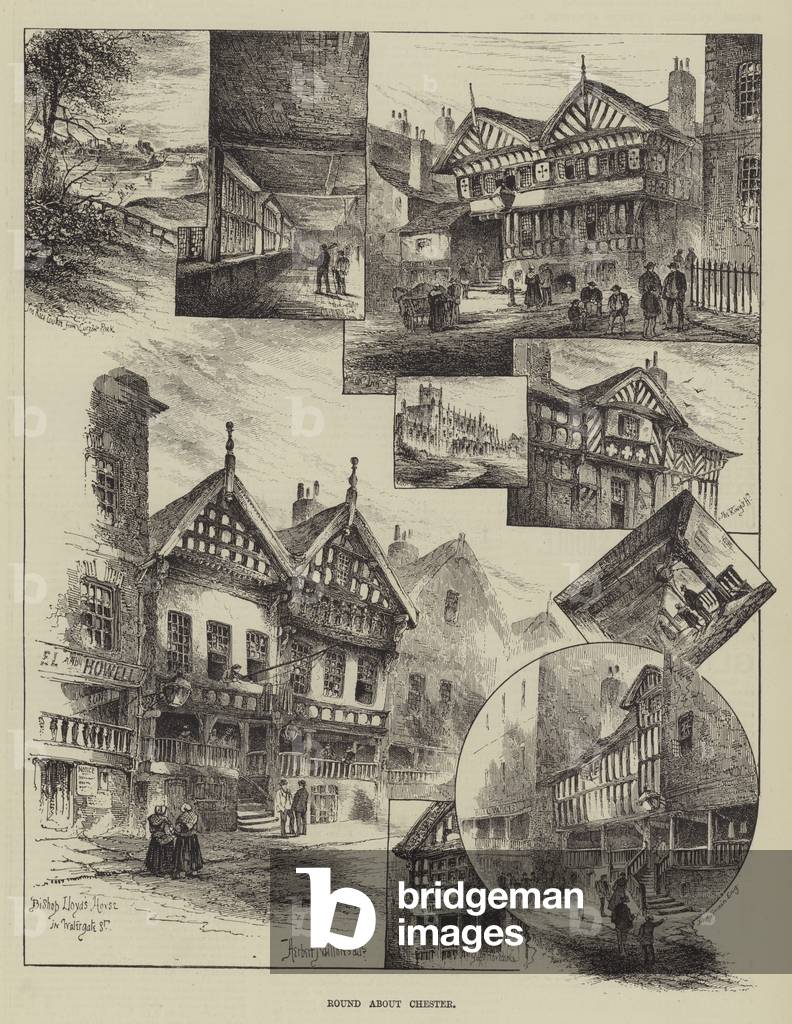 Tour autour de Chester (gravure)