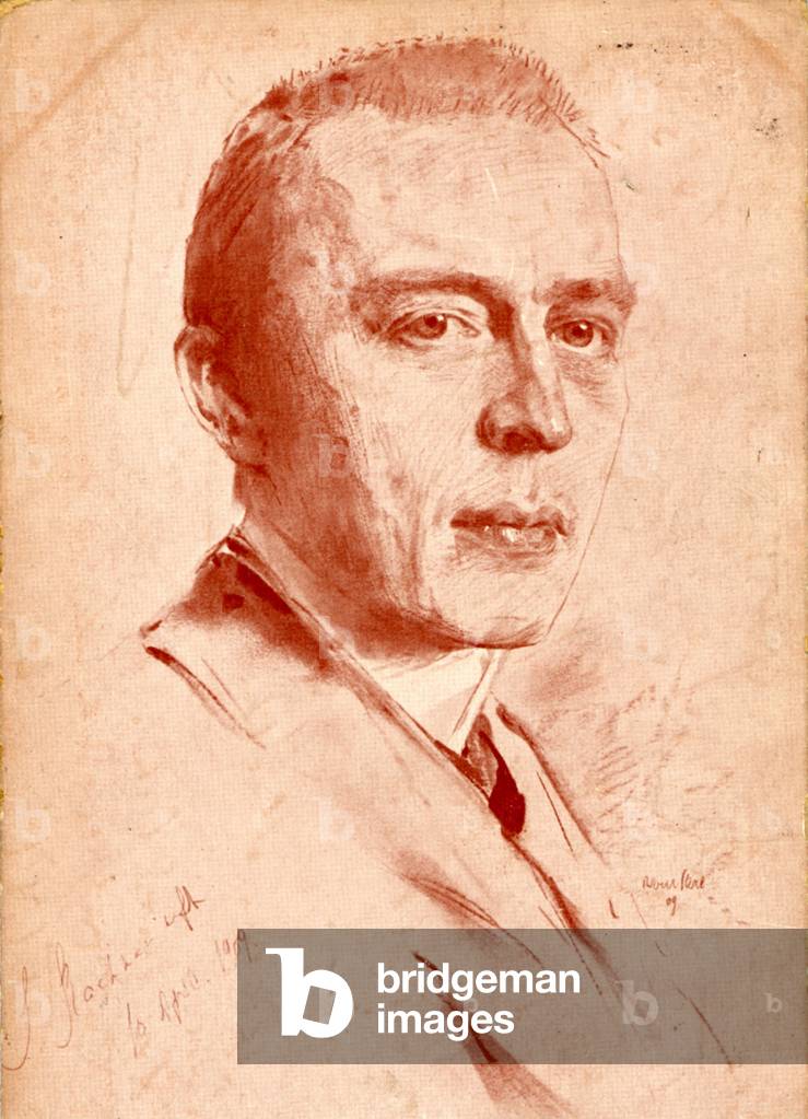 Sergei Rachmaninov de Robert, b/w