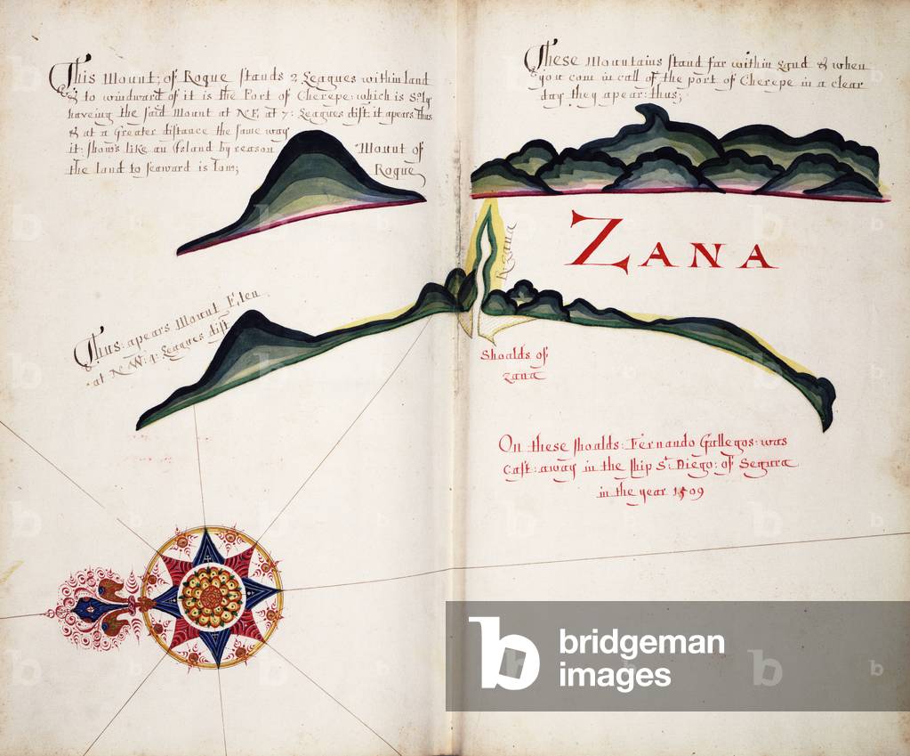 Bild von Karte & Plan "Zana" 1685 von William Hack