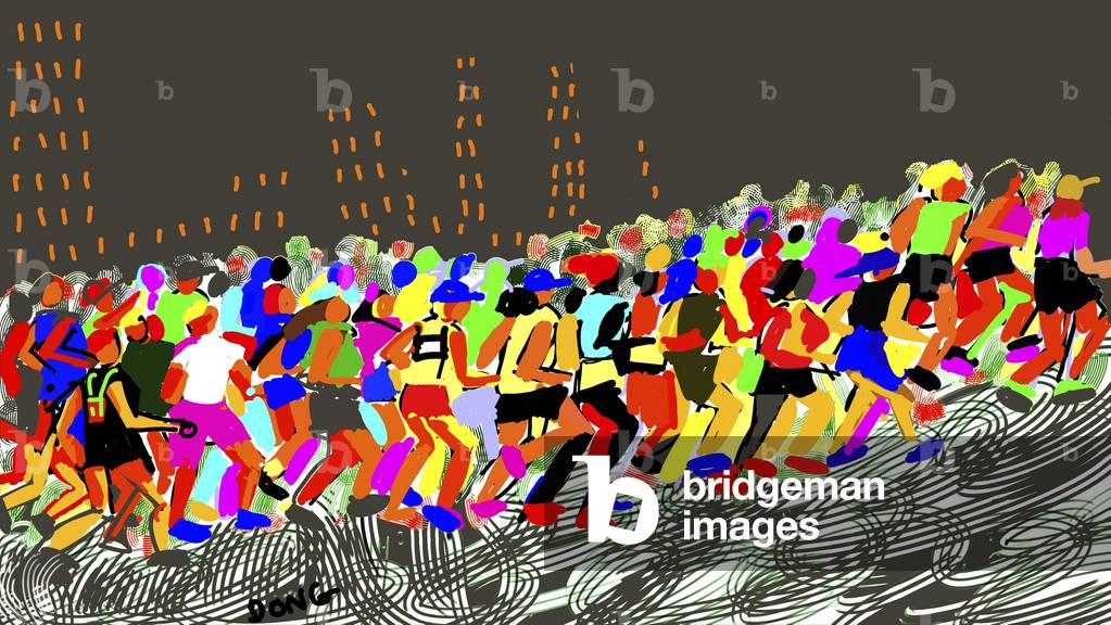 Marathon de la ville, 2007 (informatique de graphique)
