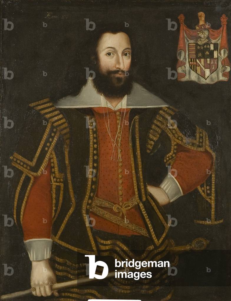 Bild von Gemälde "porträt von sir robert poyntz" 1615 von British School