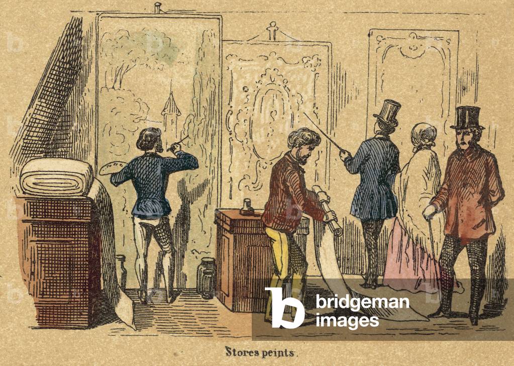 Cotone (incisione colorata)