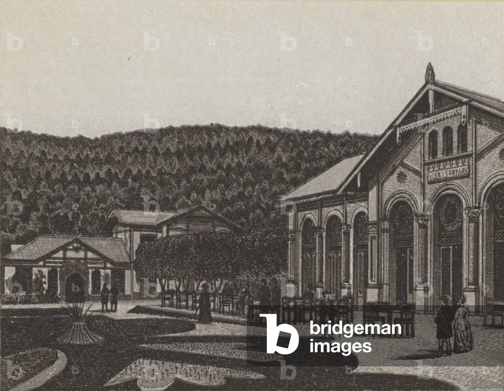 Image de Estampe représentant Kaiserpark (litho) par German School