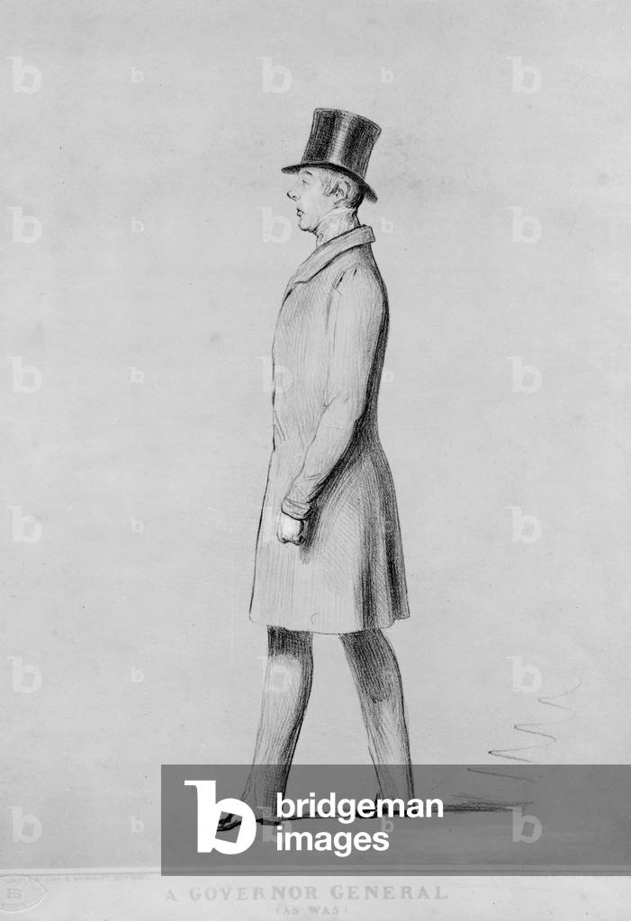 Image of Print depicting A Governor General, 1842 by John Doyle, b/w