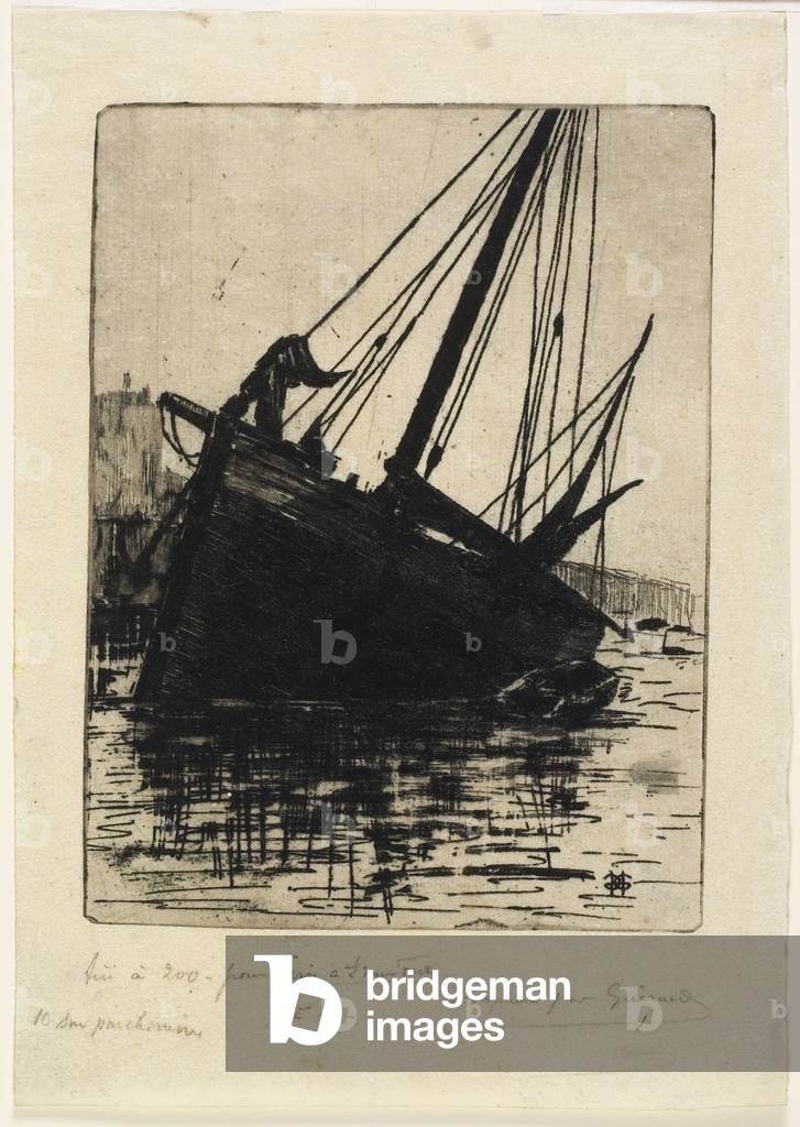 Clanded, c.1888 (acquaforte)