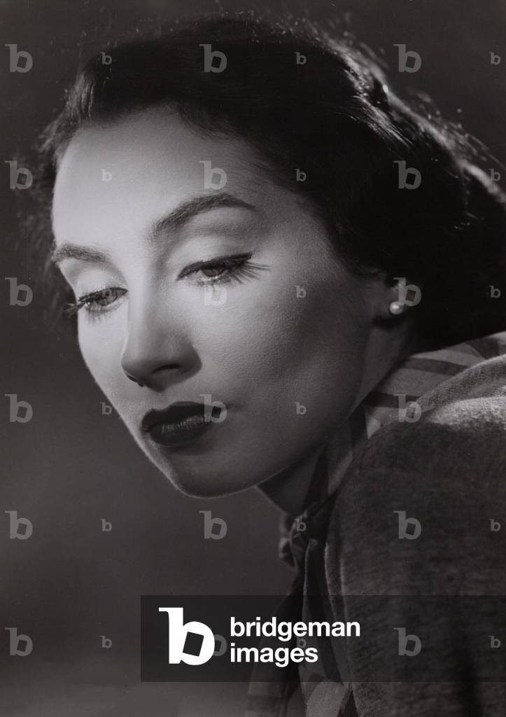 "Attrice e ballerina tedesca Sybil Werden" 1954