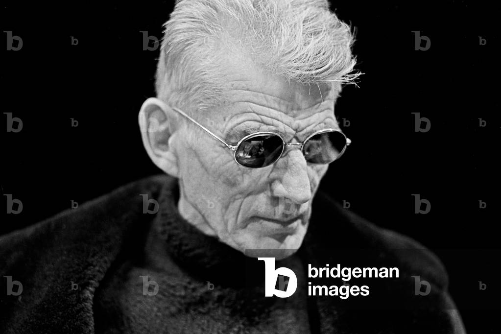 Image of Samuel Beckett at the Royal Court Theatre, London in January ...